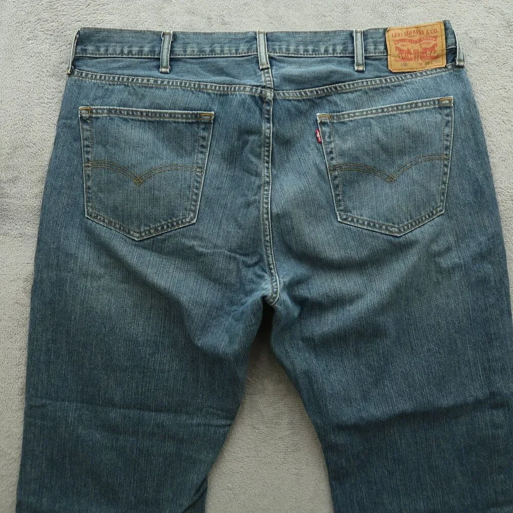 Levi's 559 Jeans Mens Size 40x30 Blue Relaxed Straight 100% Cotton Denim Pants